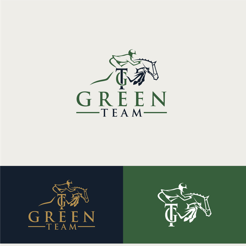 Design di Looking for a powerful logo for an Horse jumping team for international competitions logo di sidiqnu