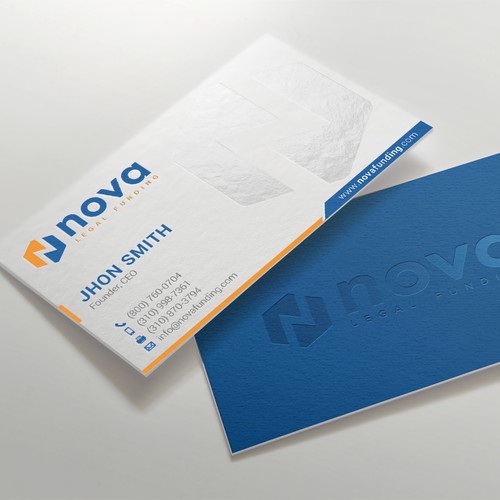 Design a Print Material (Biz Card, Letterhead, Letter) for Legal Funding Company Design by kaylee CK