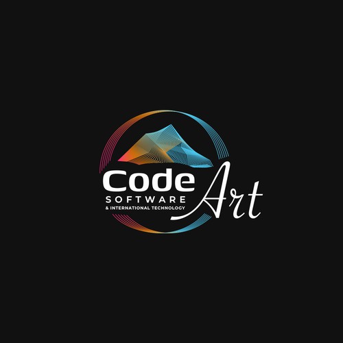 Logo for our newly opened company named CodeArt. Design by Sedow