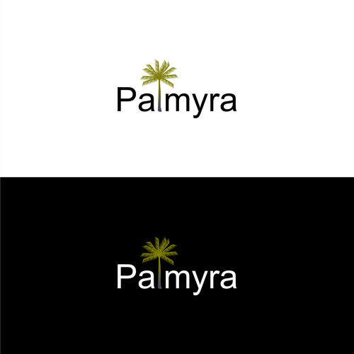 Palmyra Logo Context - Mix of History and Technology Design by deblo29