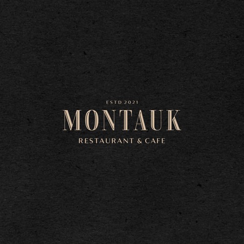 Montauk Logo Design by Filastin Studio