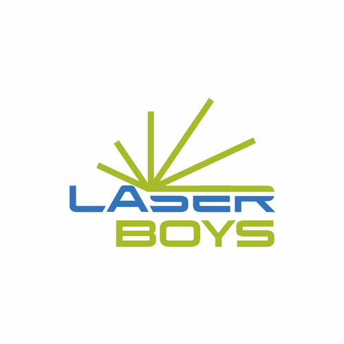 Upbeat logo design for laser-show hire/design company Design by guthe