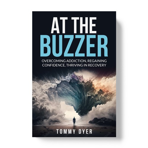 Book cover for inspirational, comeback story out of addiction into recovery! Design by TopHills