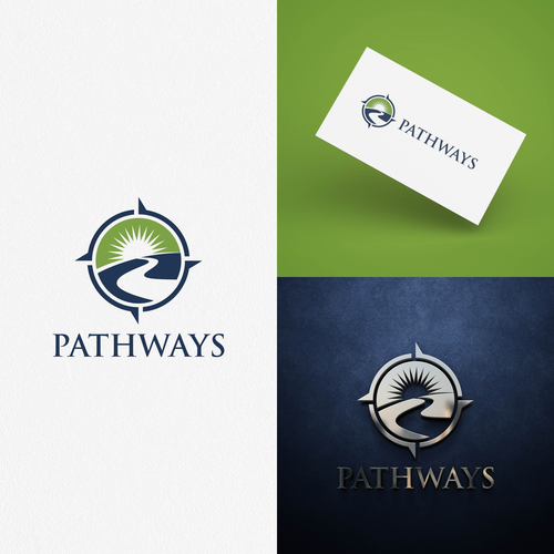 Design a "Pathways" logo for a Criminal Diversion program - promotes getting back on the right path-ontwerp door SweetCactus