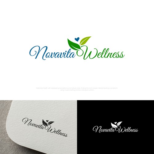 Simple logo for a natural clinic, that reflects hope! Design by Web Hub Solution