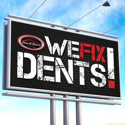 We Fix Dents banner Design by yudhistira99