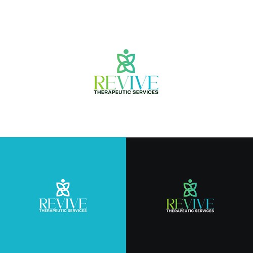 Looking for a modern, refreshing logo for Revive Therapeutic Services Design réalisé par S H A Y