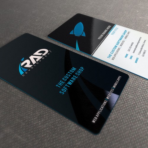 Design A Software Company Business Card You Can't Stop Looking At!! Design by JB_design
