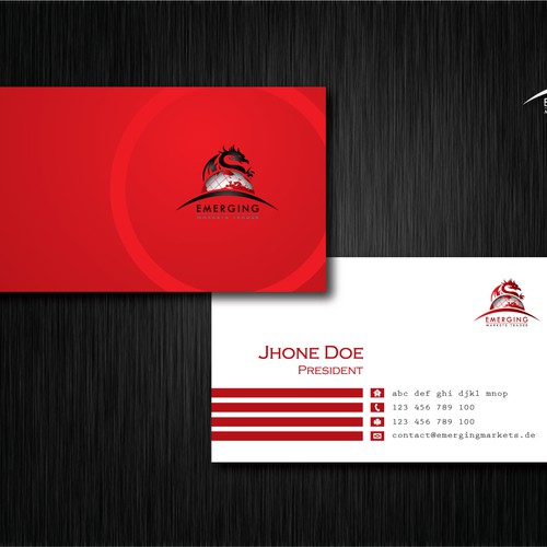 Financial company needs new logo and name card design! Design réalisé par akmal_erfan