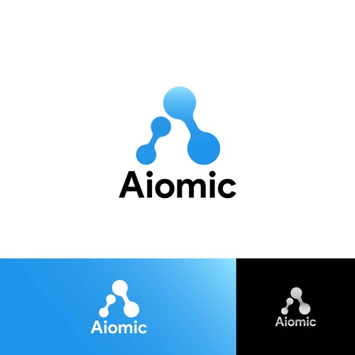 New logo for Aiomic (AI healthtech company) Design by HENDMADE DESIGN