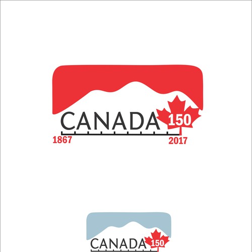Community contest: Design Canada’s 150th birthday logo! Design by ArtiMaki