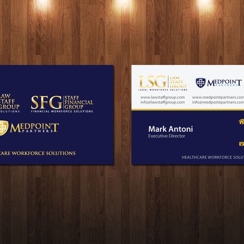 Design di stationery for staff financial group di KZT design