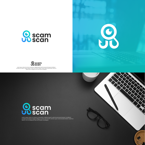 Create the branding (with logo) for a new online anti-scam platform Design por [L]-Design™