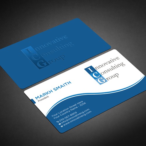 Design di ICG Business Cards di Brandmaker artist