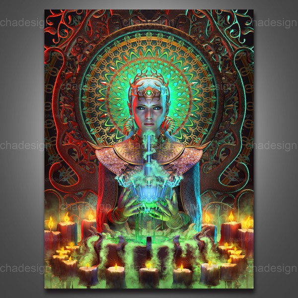 "Temple Of The Green Potion" #HighArt 2020