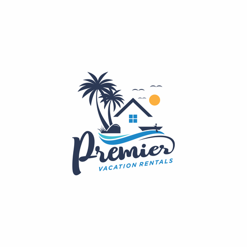 Short Term Vacation Rental Properties Logo Design réalisé par Nathan.DE