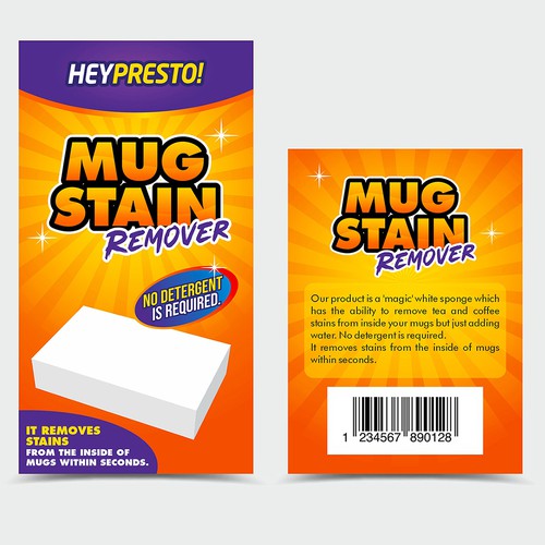 Design a cardboard insert for our retail product packaging Design by Fercho89