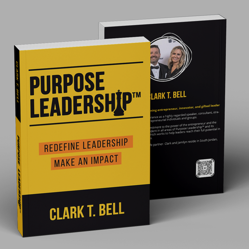 Purpose Leadership Book Cover Design by EM Studio.