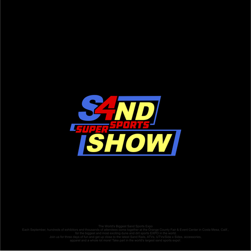 New Sand Sports Super Show Logo 2024 Design by javas_Tyo