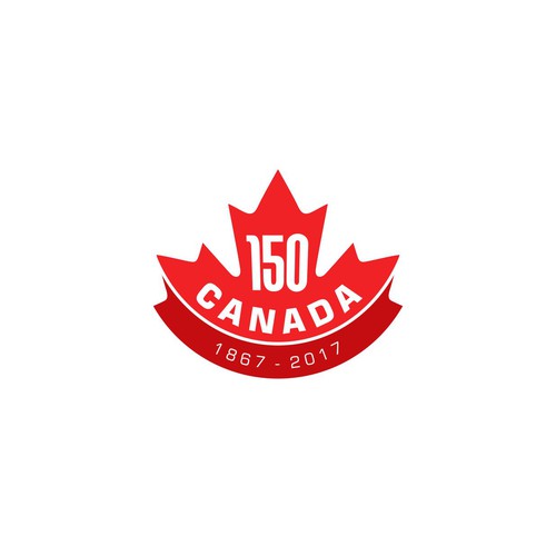 Community contest: Design Canada’s 150th birthday logo! Design by Thunderboi