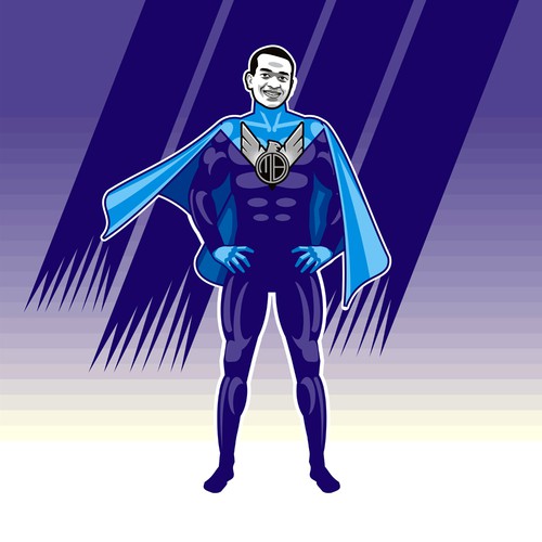 Super Hero character Design by VectorArtist