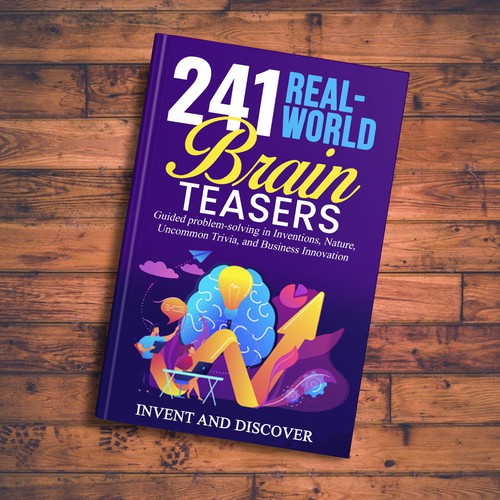 Book Cover - Creativity, Innovation, Inventions, Lateral thinking Design by Zahari Studio