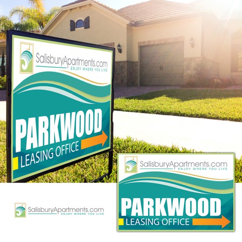 Universal Signage Template Design by e^design