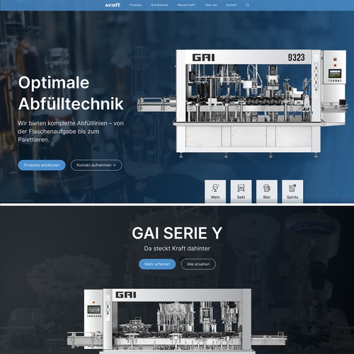 Web page design contest entry by Studio MH