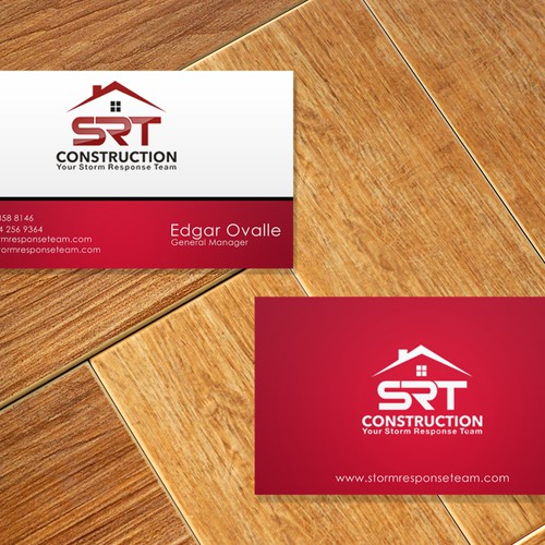 SRT Construction  needs a new stationery Design by shade04