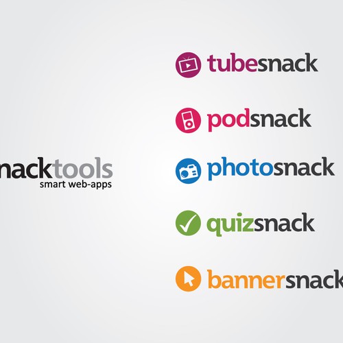Logo Re Design For Snacktools Com A Suite Of Web 2 0 Apps Logo