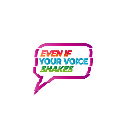 Fun Creative Logo for Empowering Mental Health Blog (speaking up, end silence, advocating 4 justice) Design by Jarvard