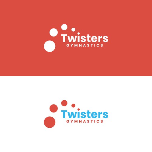 Twister Gymnastics Logo Rebrand - Modern, Exciting, Clean Logo Update for Kids Gymnastics Facility Design by ekhodgm