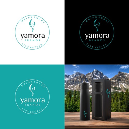 e-commerce product smart water bottle logo and brand designs Design by X-DNA