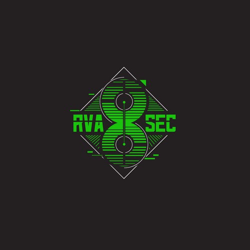 Cyberpunk 80's style logo needed for a Cyber Security conference Diseño de Nikimalist