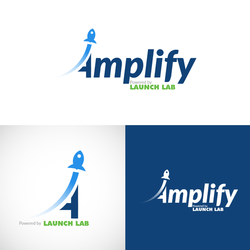 Launch Lab is releasing a new program called Amplify. We need a logo to really make it special! Design by Greyhatt