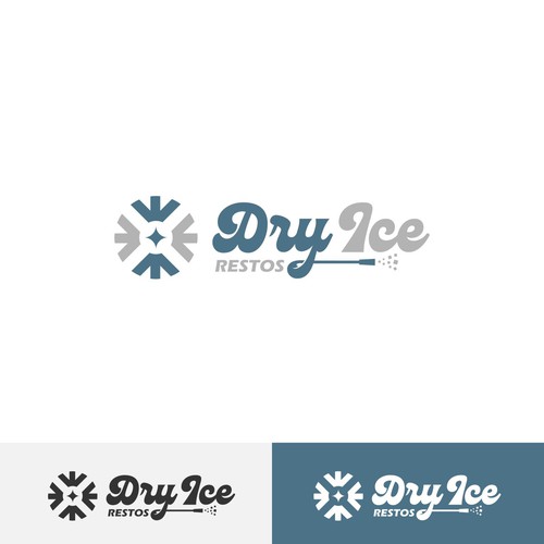 Dry Ice Blasting logo design Design by nov's