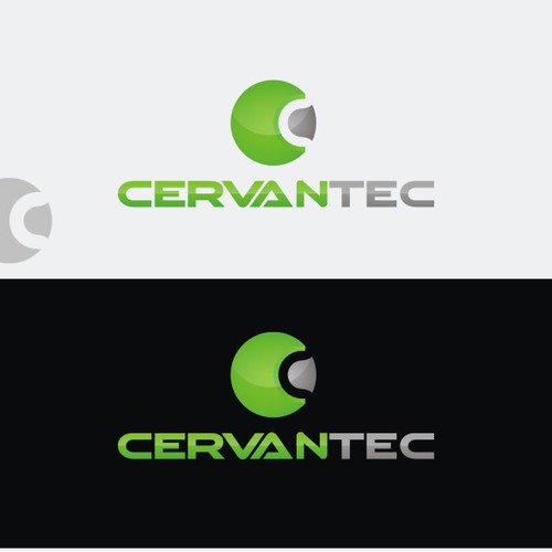 Create the next logo for Cervantec Diseño de BlackFlat