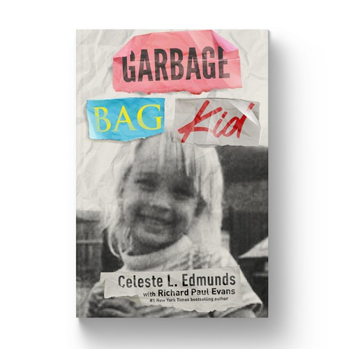 Garbage Bag Girl Design by aksaramantra