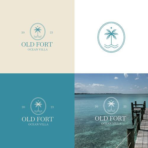 Design a logo for this spectacular Bahamas vacation home. Design by Sentido Creative Studio