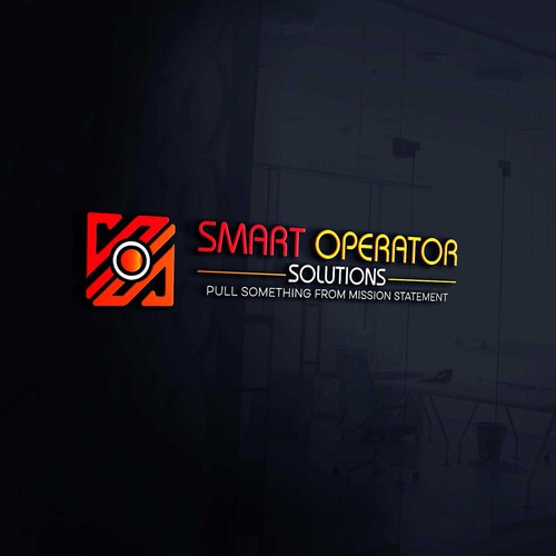 SOS, Smart Operator Solutions logo design Design by multigraphicz™