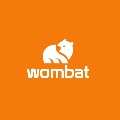 We need a clean, serious and sincere logo for our new App "Wombat" Design by logorilla™