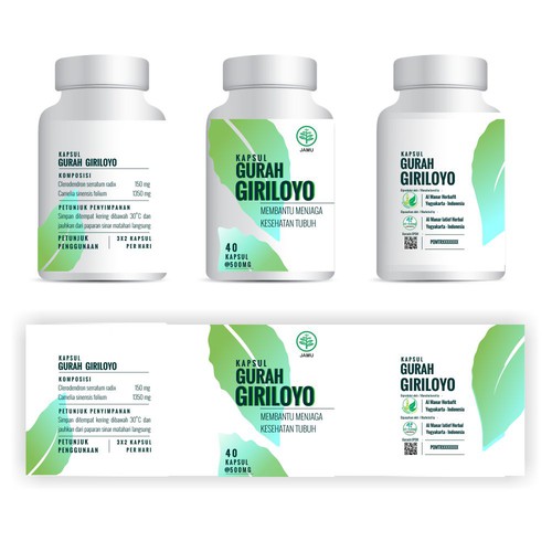 Design a Fresh, Simple, and Neat Label for An Herbal Supplement Bottle Design by Insan_M