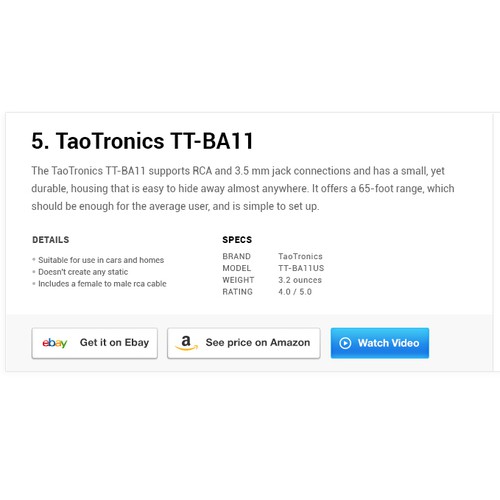 section of web page design, desktop only Design by acreative_design