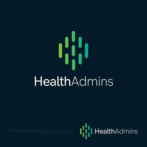 Be the designer that created the coolest healthcare software logo with Health Admins!!!! Design by okydelarocha