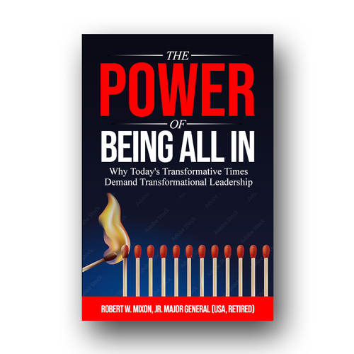 Create a cover for a book about adaptive leadership! Design by praveen007