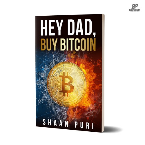 Bitcoin Book Cover Contest! Design by Bigpoints