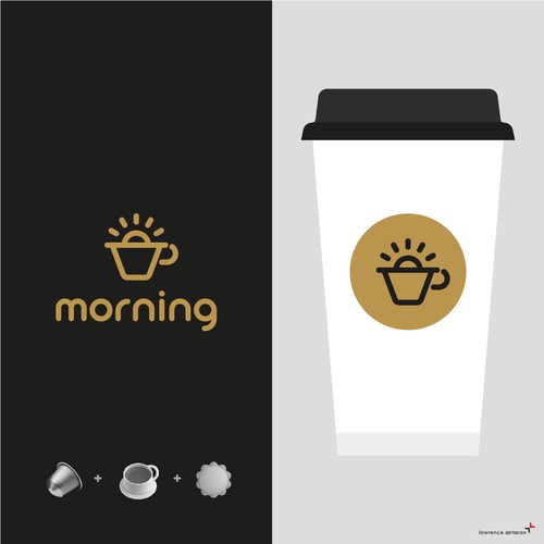 Coffee Shop in supermarket chain, Nespesso format Design by lawrenceantaran