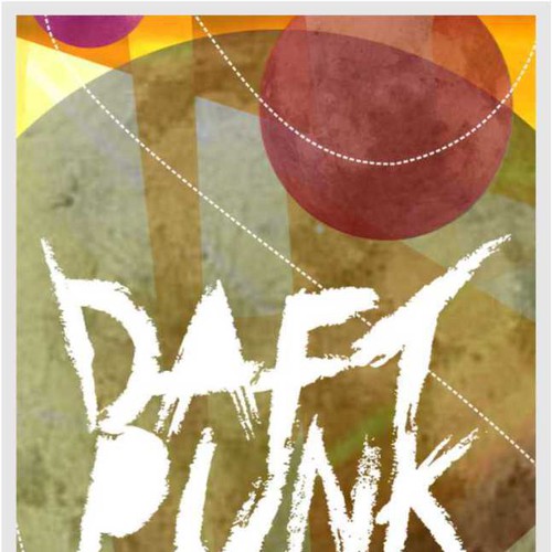 TwentyOneWerxさんの99designs community contest: create a Daft Punk concert posterデザイン