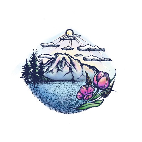 Designs | Create a mountain inspired tattoo for Washingtonian living ...