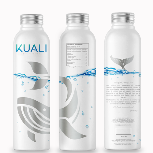 Product design for a cool and trendy kids water bottle., Product packaging  contest